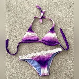 Tie-dye Purple Bikini S/M